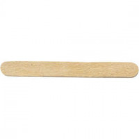 Ice Lolly Sticks, L: 5.5 cm, W: 6 mm, 50 pcs, birch [HOB-563022]