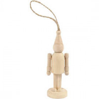 Figure, H: 9 cm, 1 pc, birch [HOB-565116]