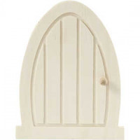 Door, size 10x13x0.5 cm, 1 pc, plywood [HOB-56517]