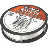 Jewellery Wire, thickness 0.20 mm, 18,3 m, white [HOB-61014]