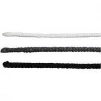 Wire with Nylon, L: 40 cm, thickness 1,5 mm, grey, white, black, 6mixed
