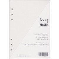Calendar Filling A5 Blanco Paperboard White. 6 Rings (1 pc) [BOP-A5BW]