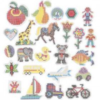 Peg Board, size 7x7.5-14x16 cm, 4x10 packs, transparent [HOB-75591]