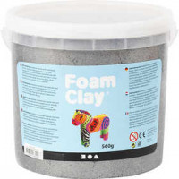 Foam Clay®, 560 g, silver [HOB-78847]