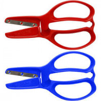 Kids Scissors, L: 11 cm, blue, red, 12mixed