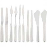 Palette Knives, W: 13-33 mm, 10 pcs [HOB-95223]