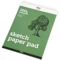 Drawing Paper Pad, A4 210x297 mm, 100 g, 25 sheets [HOB-95234]
