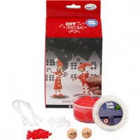 Funny Friends, H: 13 cm, thin-legged elf, 1set [HOB-97034]