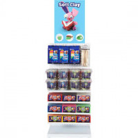 Soft Clay, H: 850 mm, W: 400 mm, 81 sales units, asstd. colours [HOB-976523]