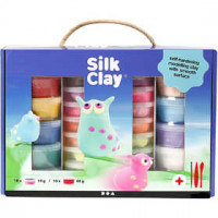 Silk Clay® Set, 1 set, asstd colours [HOB-98110]