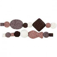 Luxury Bead Harmony, D: 6-37 mm, hole size 2 mm, 1 set, antique pink harmony [HOB-99058]