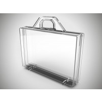 Plastic transparent Suitcase (25 pieces) [PEP-0211034]
