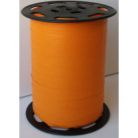 Curling Ribbon Paperlene Crepon Orange 7.5mm x 250 meter (1 roll) [HV-PAO7OR]