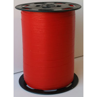 Curling Ribbon Paperlene Crepon Red 7.5mm x 250 meter (1 roll) [HV-PAO7R]
