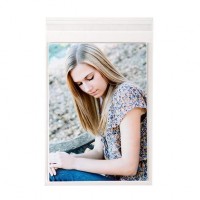 Plastic Bags 14x18.5cm Transparent Peel and Seal (100 pieces) [B75]