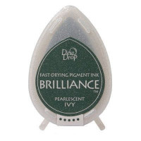 Ink Pads Brilliance Dew drops Pearlescent Ivy (1 pc) [BD-000-064]