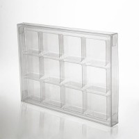 Plastic Gift Boxes for Candy Set of 12 pieces 10.3x2x13.8cm (25 pieces) [CNDY270]