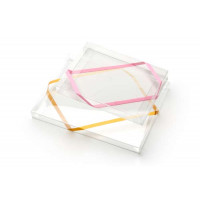 Pink Vinyl Stretch Loop 25,5cm (50 Pieces) [10CVLPK]