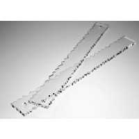 Ruler Deckled 13.7x1.6x18.7cm (1 pc) [RULER]