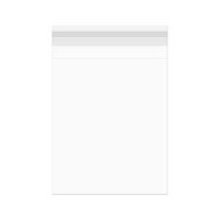 Plastic Bags 77.3x92.1cm Transparent Peel and Seal (100 pieces) [B30]