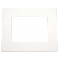 Mount Board Ivory 19.4x24.5cm Window - Outer size 27.9x35.6cm (10 pieces) [MS20046]