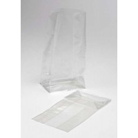 Block Bottom Bags ECO-friendly 10.2x6.4x20.3cm Premium with side gusset (100 pieces) [CFBG4]