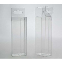 Plastic Gift Boxes 3.8x2.5x10.2cm with Hanger part (25 pieces) [HFB219]