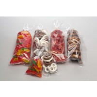 Plastic Bags 10.2x30.5cm Clear Polypropylene (100 pieces) [FP1H412]