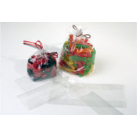 Plastic Bags 7.6x5.1x30.5cm with side gusset (100 pieces) [GB12]