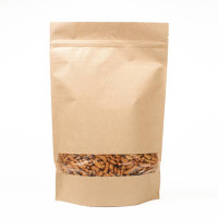 Stand Up Pouches Kraft 23x12x34.5cm | 907 grams (100 pieces) [ZBGW6K]