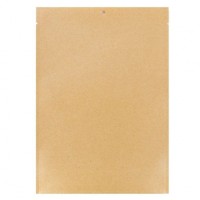 Kraft Bags Sealable 7.6x10.2cm (100 pieces) [KHS34M]