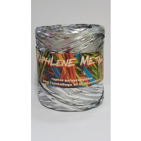 Curling Ribbon Raffia Metal Silver 200 meter (1 roll) [HV-RAM200SI]