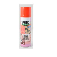 Florist Spray Red Glitter 300 ml (1 can) [HV-SG300R]