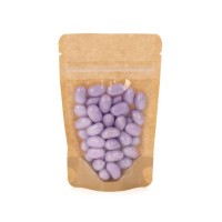 Stand Up Pouches Transparent/Kraft 12x7.5x18.5cm | 114 grams (100 pieces) [ZBGKC46]