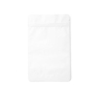 Stand Up Pouches Matt White 17x9x28.5cm | 340 grams (100 pieces) [ZBGM4MW]